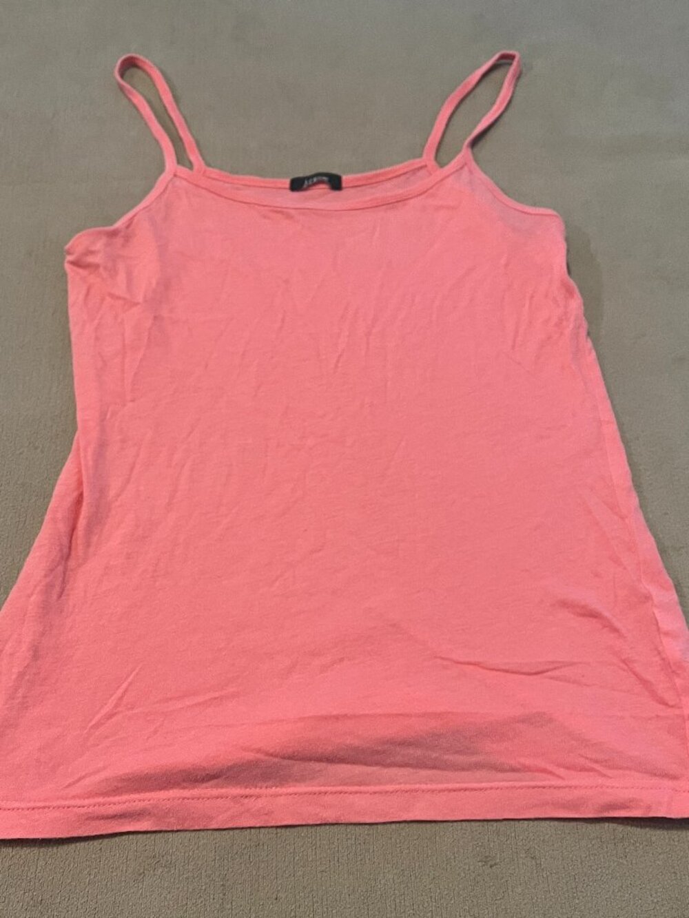 J. Crew Women's Pink Spaghetti Strap Tank Top Size M